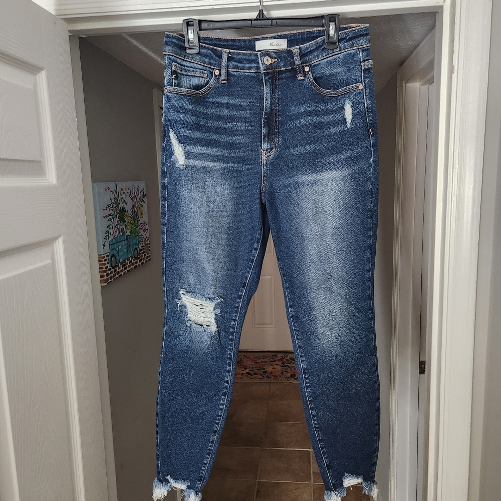 KanCan Distressed Skinny Jeans - 13/30